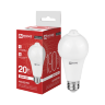 Лампа светодиодная LED-A65 ИД-PRO 20Вт 230В Е27 4000К 1900Лм 5м 35сек с инфракрасным датчиком и датчиком освещенности IN HOME - Фото