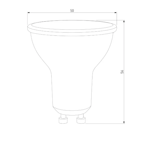 Светодиодная лампа Dimmable JCDR 7W 4200K GU10 BLGU1017 - фото 2