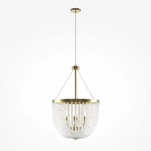 Подвесной светильник Intrigue E14х6 (Латунь) - фото 4