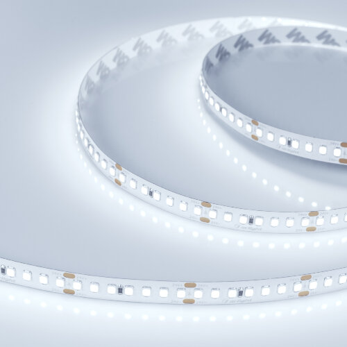 Светодиодная лента RT 2-5000 24V Cool 8K 3x (2835, 840 LED, LUX) (Arlight, 17 Вт/м, IP20) 019092(1) - фото