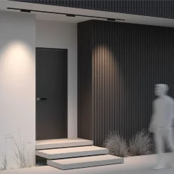 Уличный трековый светильник Points Exility IP 3000К 12Вт 36° черный (Черный)