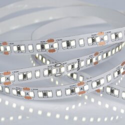 ULS-2835-168LED-m-10mm-IP20-DC24V-14W-m-5M-6500K Гибкая светодиодная лента на самоклеящейся основе, Катушка 5 м, в герметичной упаковке, Белый свет 6500K.