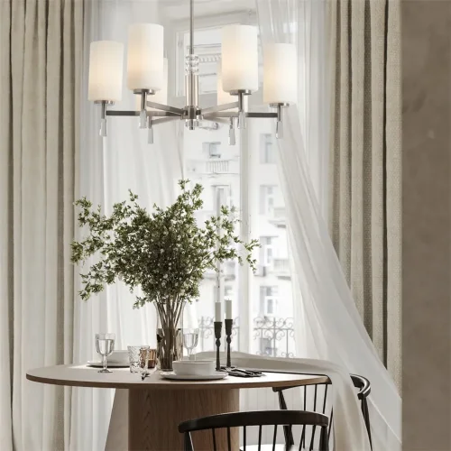 Подвесной светильник Шик / Chic (Никель) FR2031PL-08N - фото 14