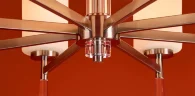 Подвесной светильник Шик / Chic (Никель) FR2031PL-08N - фото 10