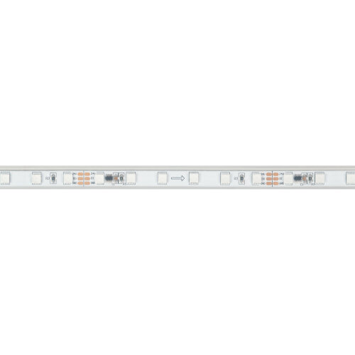 Светодиодная лента герметичная SPI-Р-F72-11mm 24V RGB-РХ6 (14.4 W/m, IP66, 3535, 5m) (Arlight, бегущий огонь) 030484(2) - фото 2