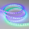 Светодиодная лента герметичная SPI-Р-F72-11mm 24V RGB-РХ6 (14.4 W/m, IP66, 3535, 5m) (Arlight, бегущий огонь) 030484(2) - фото 5