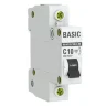 Выключатель автоматический модульный 1п C 10А 4.5кА ВА 47-29 Basic EKF mcb4729-1-10C - фото