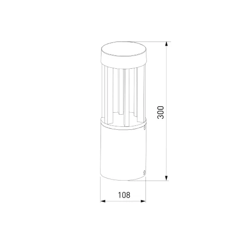 Светильник садово-парковый светодиодный Apart 35193/S - фото 5