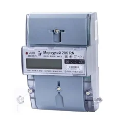 Счетчик Меркурий 206 PRSNO 1ф 5-60А класс точн. 1.0/2.0 многотариф. RS-485 ЖКИ с внешн. питанием с реле Екат. вр. Инкотекс М0000051775