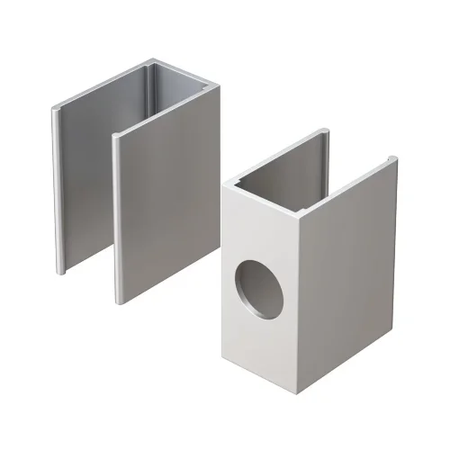 Клипса для гибкого неона 12x6мм 5 шт. (Серебро) - фото