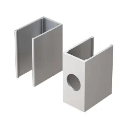 Клипса для гибкого неона 12x6мм 5 шт. (Серебро)