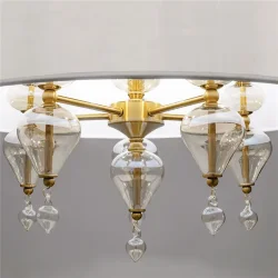 Потолочный светильник Freya FR5369CL-05BS1 (Латунь)