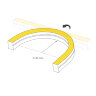 Светодиодная лента герметичная MOONLIGHT-SIDE-А140-12х17mm 24V Warm2400 (9.6 W/m, IP67, 5m, wire х2) (Arlight, Вывод боковой, 3 года) 042782 - фото 5