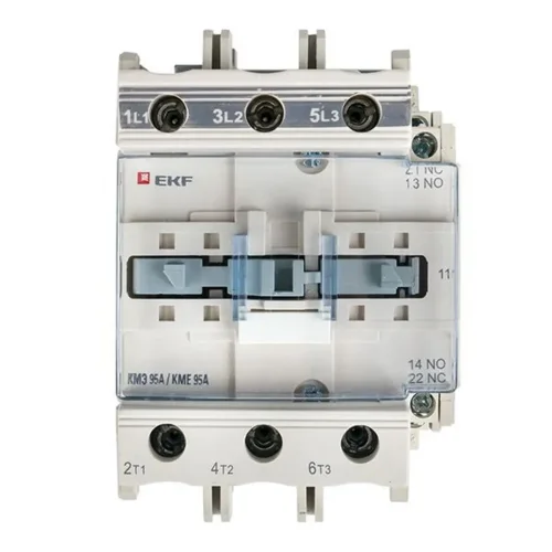 Контактор КМЭ 95А кат. 220В AC 1НО+1НЗ EKF ctr-s-95-220 - фото 2