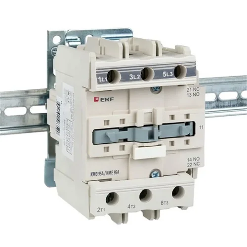 Контактор КМЭ 95А кат. 220В AC 1НО+1НЗ EKF ctr-s-95-220 - фото 6