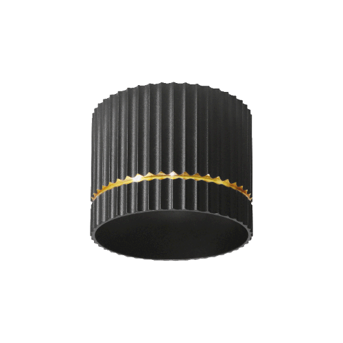 Светильник WOLTA WSL-GX53/18BG под лампу GX53 Черный / золотой NIMB - фото 1.