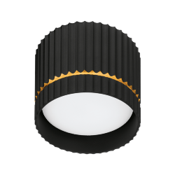 Светильник WOLTA WSL-GX53/18BG под лампу GX53 Черный / золотой NIMB