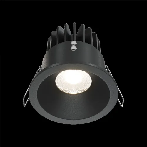 Встраиваемый светильник Zoom 4000K 1x12Вт 60° IP 65 (Черный) - фото 3