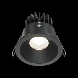 Встраиваемый светильник Зум / Zoom 12 Вт 4000 К 60° IP 65 (Черный) DL034-L12W4K-B