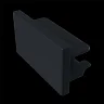 Заглушка торцевая Unity накладной черный 1 шт. (Черный) TRA001EC-11B - фото 5