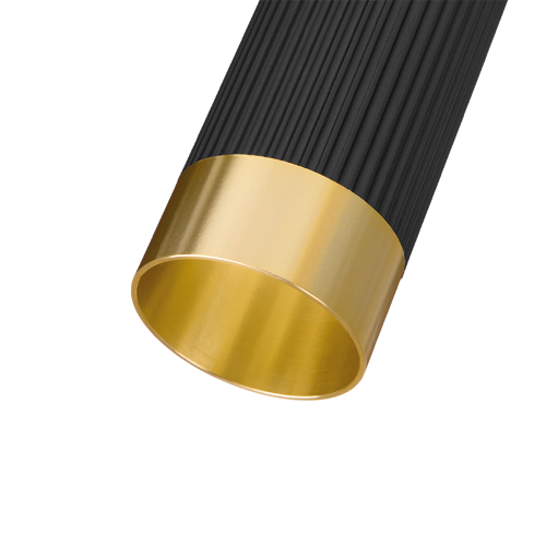 Трековый светильник WOLTA WTL-MR11/16BG под лампу MR11 с цоколем GU10 Черный / золотой SHELL - фото 6.