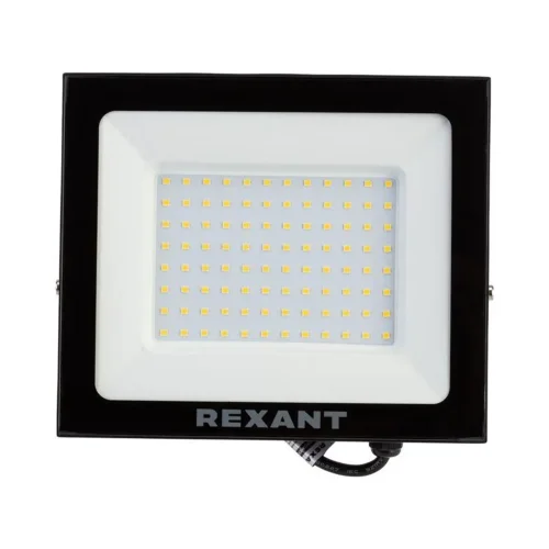 Прожектор СДО 100Вт 8000лм 4000К черн. корпус Rexant 605-034 - фото 2
