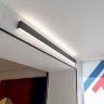 Линейный светодиодный накладной двусторонний светильник 103см 40Вт 6500К черный - Фото 2