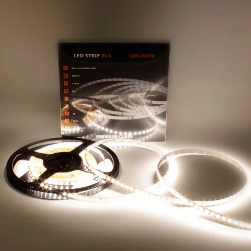 Светодиодная лента Class Premium, 2835, 120 led/m, day white, 24V, IP33, A351 - фото I