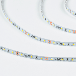 Светодиодная лента 2835, 60 LED/м, 6,3 Вт/м, 12В , IP20, Цвет: Нейтральный белый, SWG260-12-6.3-NW-M 009459