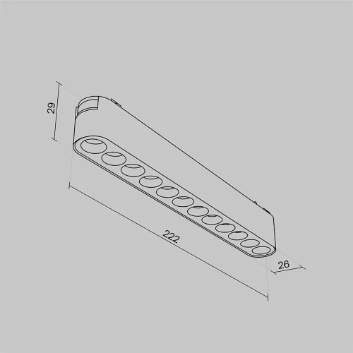Трековый светильник Точки / Points Radity 3000K 12Вт 36° (Черный) TR082-1-12W3K-M-B - фото 11