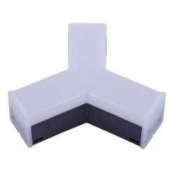 ULO-N11Y-10W-4000K IP40 BLACK Светильник светодиодный Y-образный, Белый свет 4000K, 1000Лм, Алюминий, Цвет черный, TM Uniel