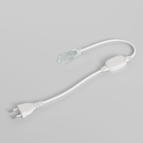 Сетевой шнур для одностороннего светодиодного гибкого неона 220V 2835 - фото 1