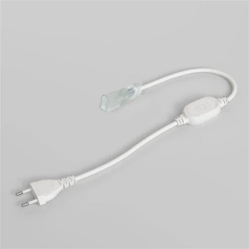 Сетевой шнур для одностороннего светодиодного гибкого неона 220V 2835 SSH-1 - фото
