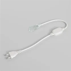 Сетевой шнур для одностороннего светодиодного гибкого неона 220V 2835 SSH-1 (040604)