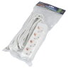 S-GCU4-5 WHITE Удлинитель серии Ultra, шнур 5м., 4 гнезда, 16A, с-з, Белый, TM Uniel - фото 2