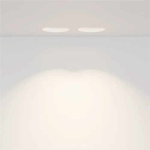 Встраиваемый светильник Gyps Modern GU10 2x10Вт (Белый) - фото 4