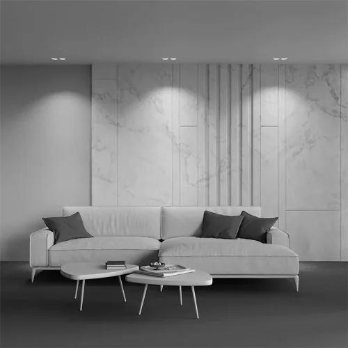 Встраиваемый светильник Gyps Modern GU10 2x10Вт (Белый) - фото 6