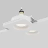 Встраиваемый светильник Gyps Modern GU10 2x10Вт (Белый) - фото 7