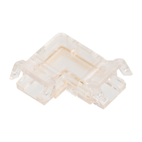 Коннектор WOLTA WLS-2PIN-COB-8MM-L угловой для ленты COB шириной 8мм, комплект 3шт. - фото 1.