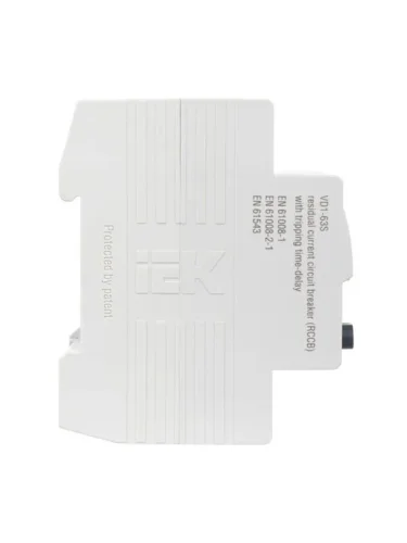 Выключатель дифференциального тока (УЗО) 4п 40А 300мА тип ACS ВД1-63S KARAT IEK MDV12-4-040-300 - фото 5