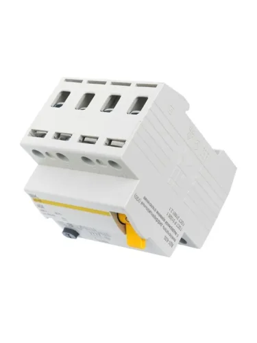 Выключатель дифференциального тока (УЗО) 4п 40А 300мА тип ACS ВД1-63S KARAT IEK MDV12-4-040-300 - фото 6