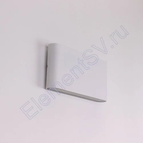 Светодиодный светильник JH-BD05 DHL17 (220V, 2х6W, белый корпус, warm white) - фото 2.