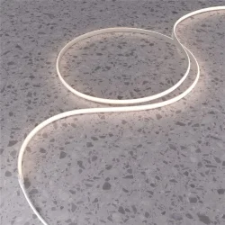 Термостойкий гибкий неон 13x7 24В 9,6Вт/м 3000K IP67 5м (вертикальный изгиб) 432054 (Белый)