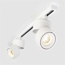 Трековый светодиодный светильник для однофазного шинопровода Klips белый 15W 4200K (1 шт.) LTB21 (040437)