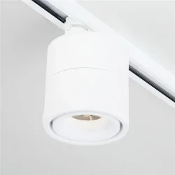Трековый светодиодный светильник для однофазного шинопровода Klips белый 15W 4200K (1 шт.) LTB21 (040437)
