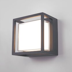 Уличный настенный светодиодный светильник Серый 1533 TECHNO LED (052254)