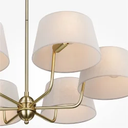 Подвесной светильник Modesto E14x6 (Латунь)