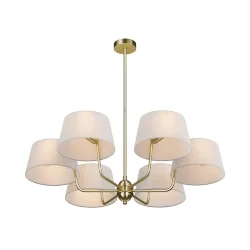 Подвесной светильник Modesto E14x6 (Латунь)