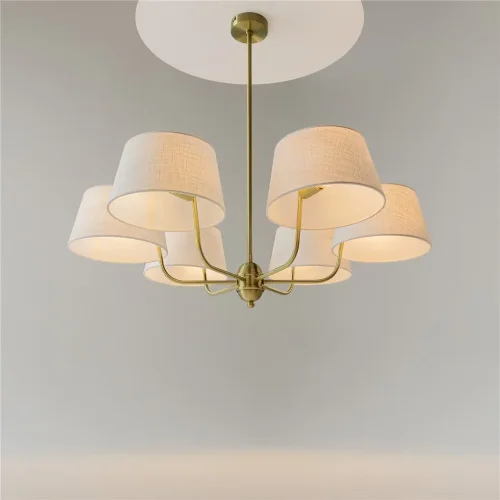 Подвесной светильник Модесто / Modesto E14х6 (Латунь) MOD360PL-06BS - фото 12