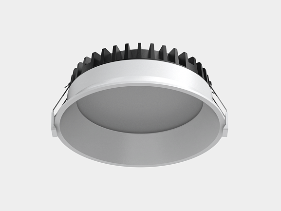 Светильник светодиодный диммируемый потолочный встраиваемый , серия WL-BQ, Белый, 20Вт, IP44, Теплый белый (3000К), BQ009120-WH-WW - фото